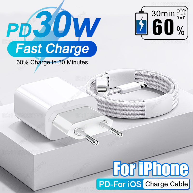 Phone Accessories Nothing - Szybka ładowarka PD 30W do iPhone'a