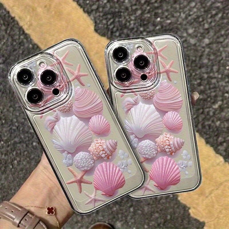 Phone Case Clear - Modne różowe etui na telefon z