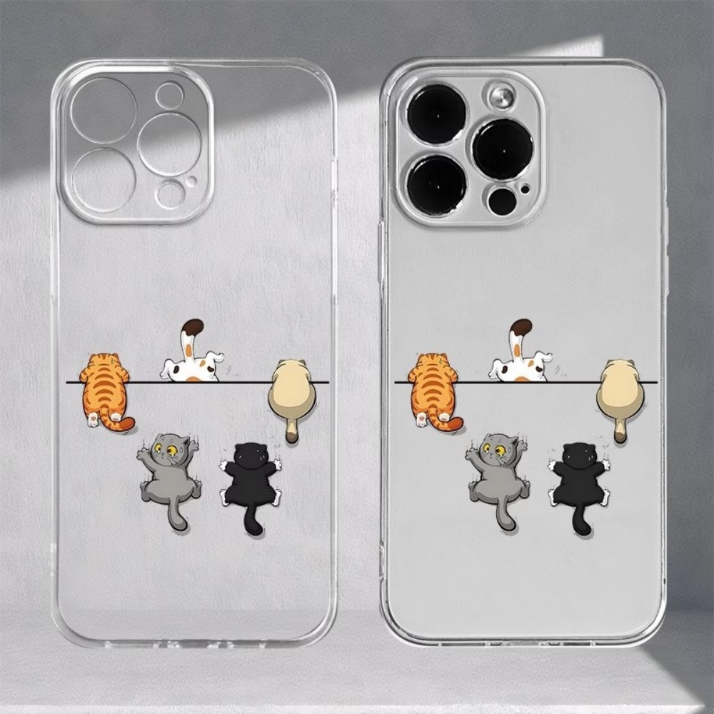 Phone Case Clear - Etui na telefon z uroczym wzorem
