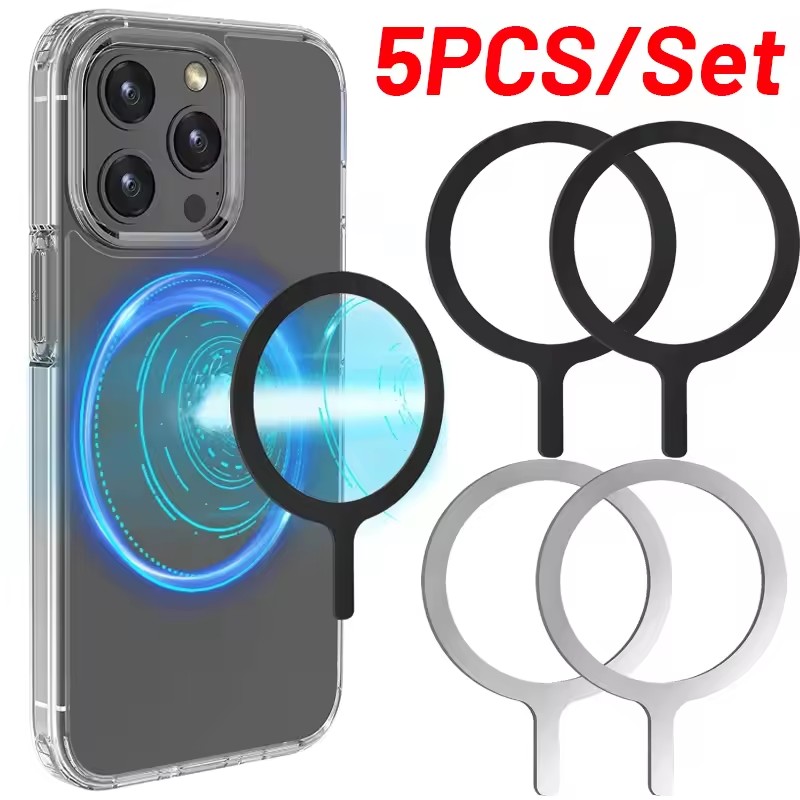 Phone Accessories Magnetic - 5-1 szt. Pierścień naklejany do bezprzewodowego