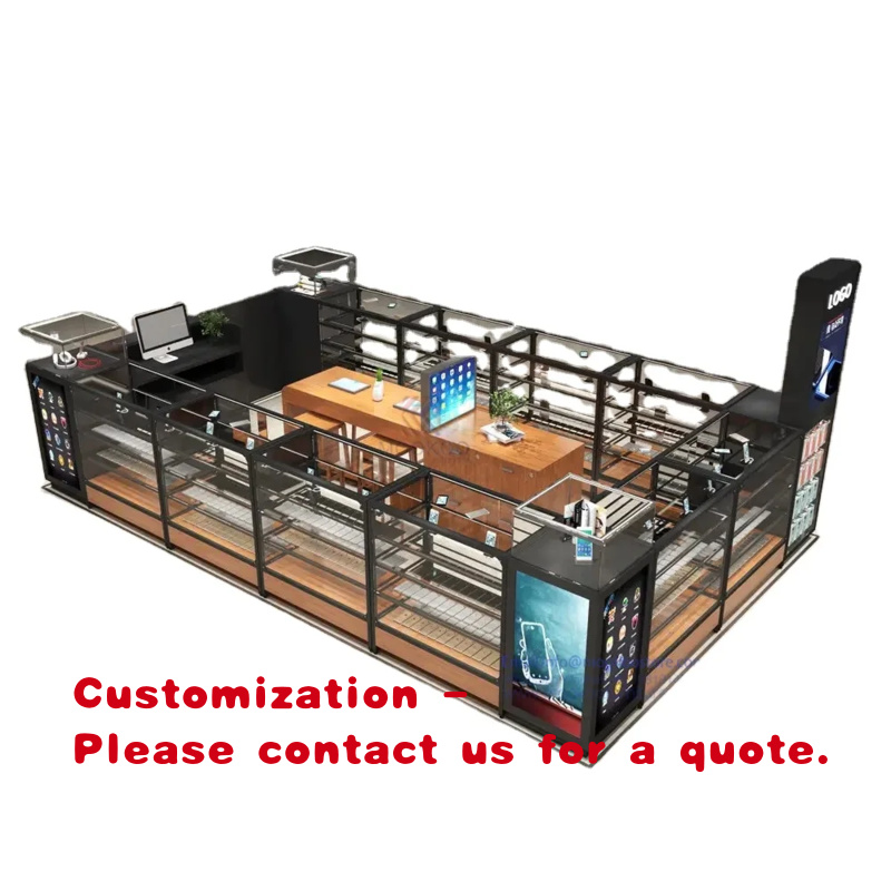 Phone Accessories Design Shop - Niestandardowe, tanie szklane i metalowe gabloty