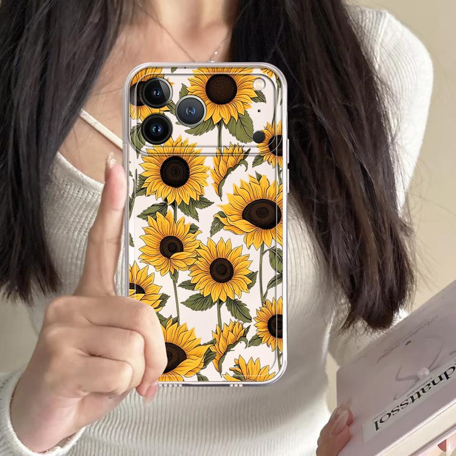 Etui z uroczym wzorem słoneczn – Phone Case Clear recenzja i cena