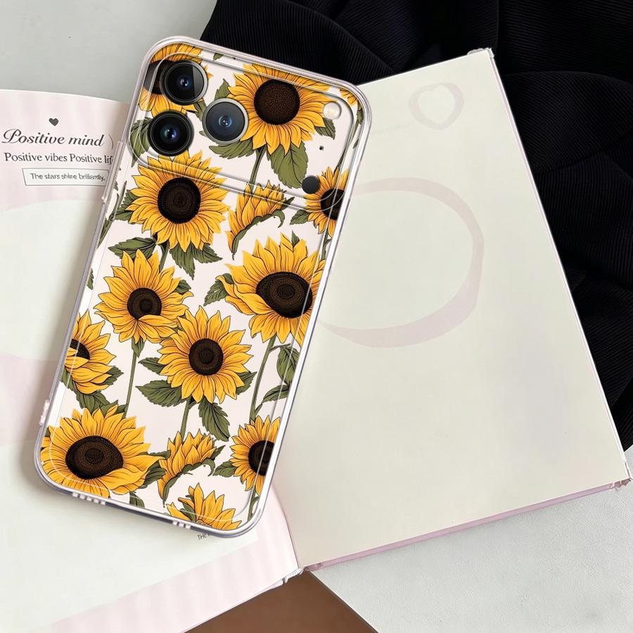 Etui z uroczym wzorem słoneczn – Phone Case Clear recenzja i cena