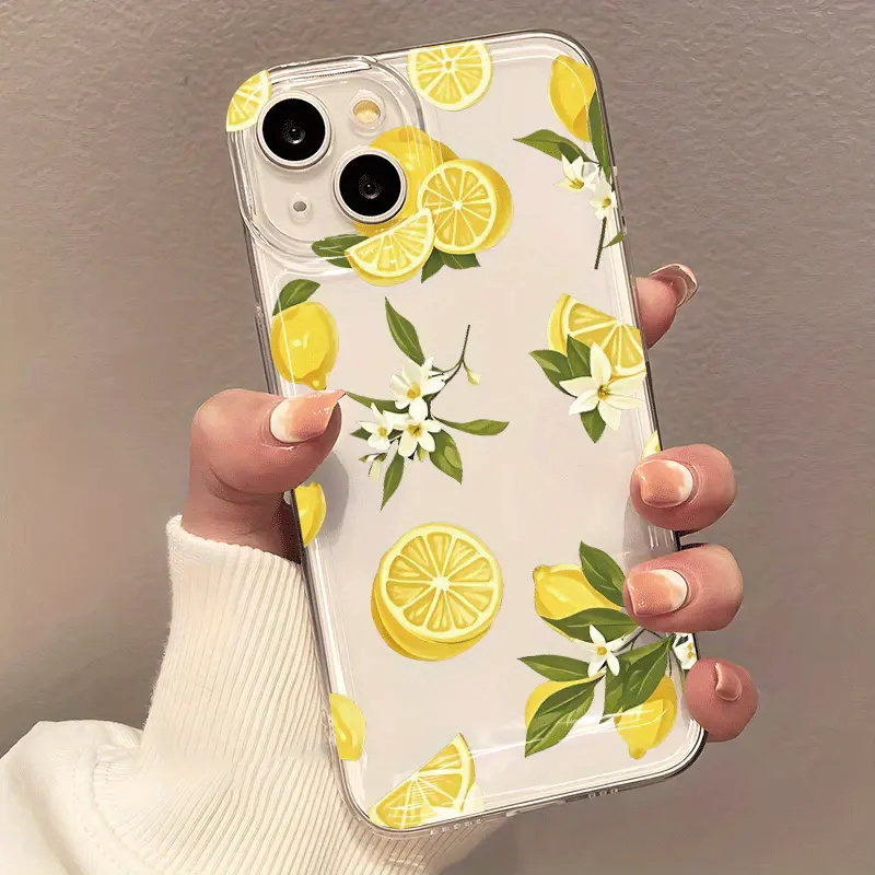 Letnie owoce Cytryna Kwiat Prz – Phone Case Clear recenzja i cena